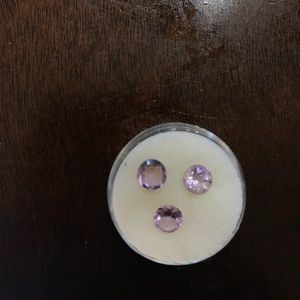 Round amethyst stones!!